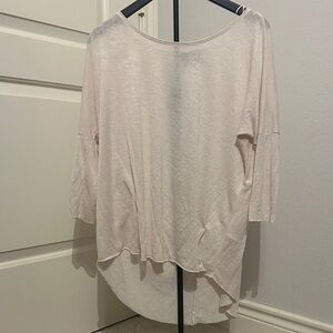 Angie Light Pink Women's Tunic Top